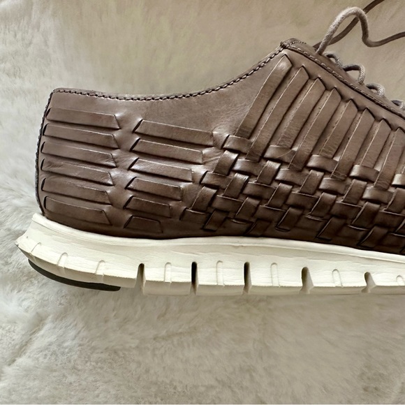 Cole Haan | Women’s Zerogrand Huarache Oxfords - Size 9.5 - Taupe - EUC - Picture 4 of 9